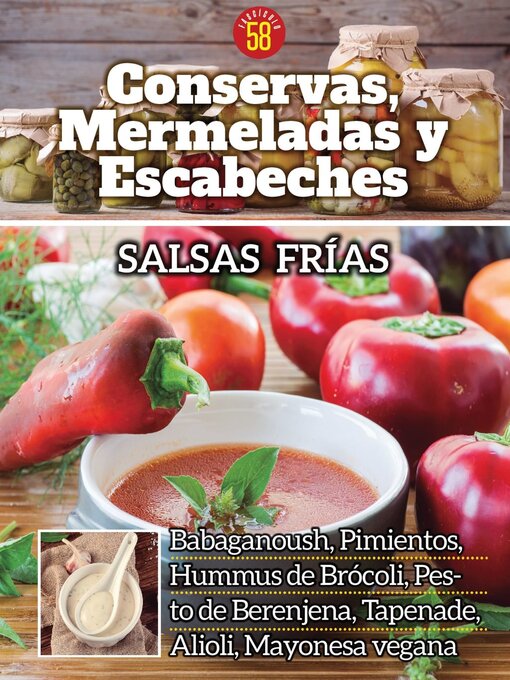 Cover image for Conservas, mermeladas y escabeches